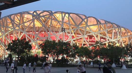 北京オリンピックの鳥の巣
